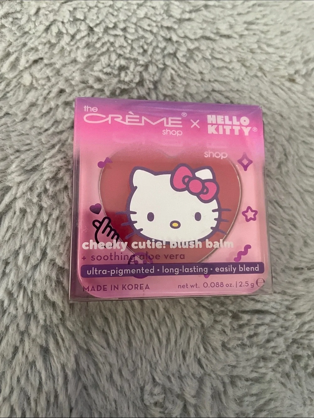 The Crème Shop x Hello Kitty Cheeky Cutie Blush Balm - Pink